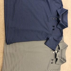 Two Under Armour polos YXS